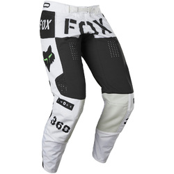 Fox 360 Nobyl MX Pant - Black/White