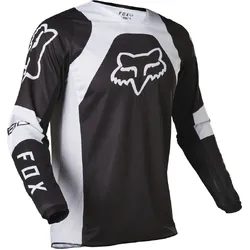 Fox 180 LUX Jersey - Black/White