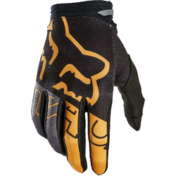 Fox 180 Skew MX Glove - Black/Gold