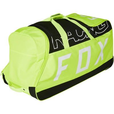 Fox Skew Shuttle 180 Roller Motorbike Gear Bag - Fluoro Yellow - Size OS