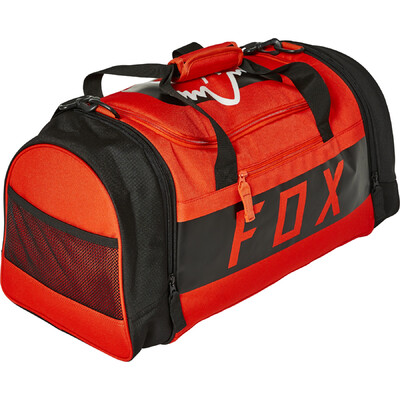 Fox Mirer 180 Duffle Motorbike Gear Bag - Flouro Red - Size OS