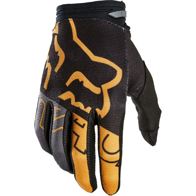 Fox Youth 180 Skew MX Glove - Black/Gold