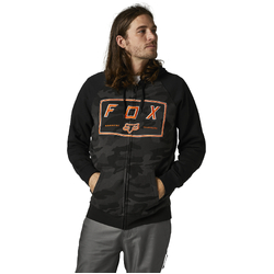 Fox Badger Zip Fleece - Black Camo