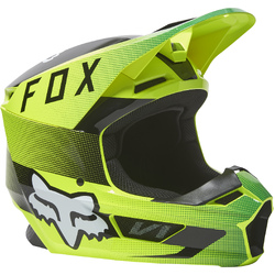 Fox V1 Ridl Helmet ECE - Fluoro Yellow - Large (HOT BUY)