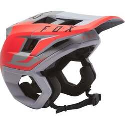 Fox Dropframe Pro Helmet Sideswipe - Light Grey - Medium (HOT BUY)