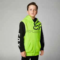 Fox Youth Skew Sherpa Hoodie Youth - Fluoro Yellow