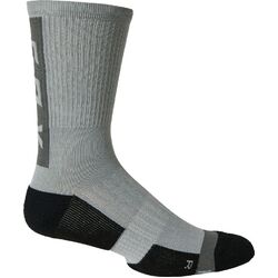 Fox 8 Trail Cushion Sock - Light Grey