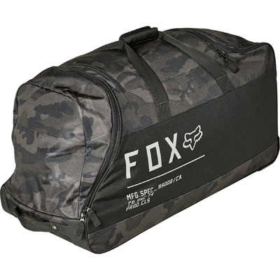 Fox Shuttle 180 Motorbike Gear Bag - Black Camo - Size OS
