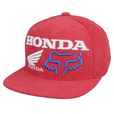 Fox Youth Honda Hrc Snapback Hat - Film Red