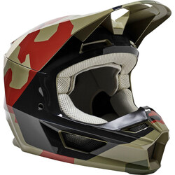 Fox V1 Bnkr Helmet ECE - Green Camo