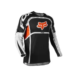 Fox 360 Dvide Jersey - Black/White/Orange