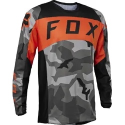 Fox 180 Bnkr Jersey - Grey/Camo