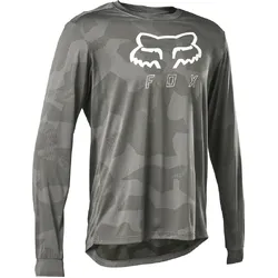 Fox Ranger TRU DRI Long Sleeve Jesrsey Jaqu - Black Camo