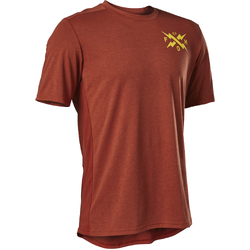 Fox Ranger DR Short Sleeve Jersey Calibrated - Red Clay