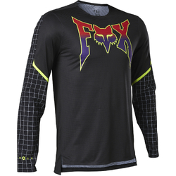 Fox Flexair Long Sleeve Jersey Celz - Black - Large (HOT BUY)