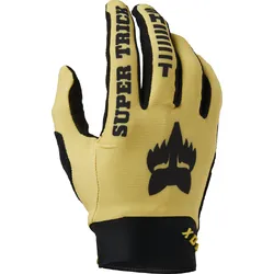 Fox Defend Glove Supr Trik - Yellow/Grey