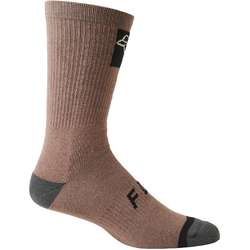 Fox 8" Defend Crew Sock - Plum