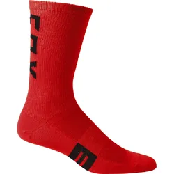 Fox 8&quot; Flexair Merino Sock - Red
