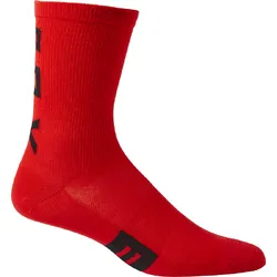 Fox 6&quot; Flexair Merino Sock - Red