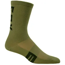 Fox 6&quot; Flexair Merino Sock - Bark Green