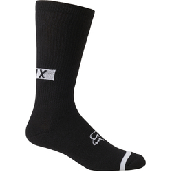 Fox 10" Defend Crew Sock - Black