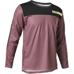 Fox Defend Long Sleeve Jersey Moth Youth - Plum