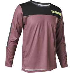 Fox Defend Long Sleeve Jersey Moth Youth - Plum - Large (HOT BUY)
