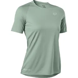 Fox Ranger Power Dry Short Sleeve Jersey Womens - Eucalyptus - Small (HOT BUY)