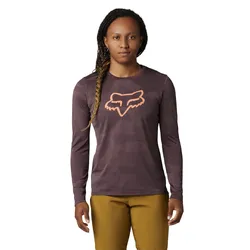 Fox Ranger Tru Dri Long Sleeve Jersey Womens - Dark Maroon - Small (HOT BUY)