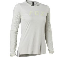 Fox Flexair Pro Long Sleeve Jersey Womens - Vintage White