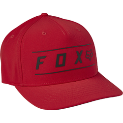 Fox Pinnacle Tech Flexfit Hat/Cap Cap - Red