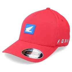 Honda Wing Flexfit Hat - Flame Red