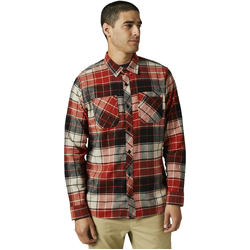 Fox Grainz Utility Flannel - Red Clay