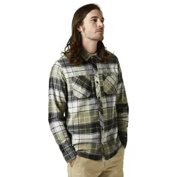 Fox Grainz Utility Flannel - Bark