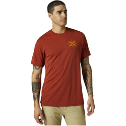Fox Calibrated Short Sleeve Tech Tee - Red Clay