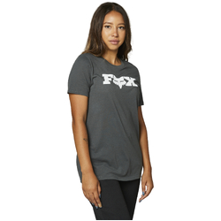 Fox Bracer Short Sleeve Tee Womens - Charcoal