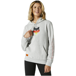 Fox Skarz Pullover Fleece Womens - Light Grey