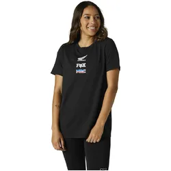 Fox Honda Wing Short Sleeve Tee Womens - Black