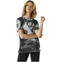 Fox Bnkr Short Sleeve Tee Womens - Black Camo