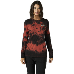 Fox Biscayne Long Sleeve Tee Womens - Red Clay