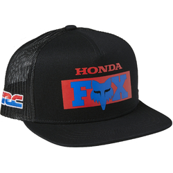 Fox Youth Honda Snapback Hat - Black