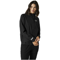 Fox Rally Windbreaker Jacket Womens - Black
