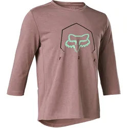 Fox Ranger DR 3/4 Jersey Youth - Fluro Red - Medium (HOT BUY)