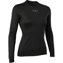 Fox Tecbase Long Sleeve Shirt Womens - Black - Small (HOT BUY)