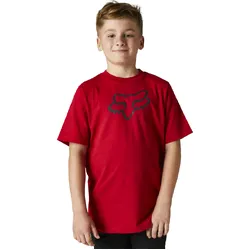 Fox Legacy Short Sleeve Tee Youth - Red/Black