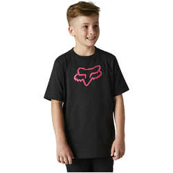 Fox Legacy Short Sleeve Tee Youth - Black/Pink
