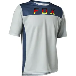 Fox Defend Short Sleeve Jersey Se Youth - Boulder - Large (HOT BUY)