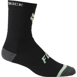 Fox 6" Defend Sock Supr Trik Womens - Black - OS