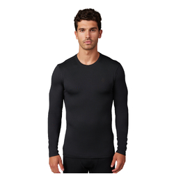 Fox Tecbase Fire Long Sleeve Shirt - Black
