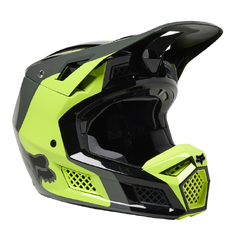 Fox V3 RS Efekt Helmet ECE - Fluro Yellow - M (Damaged Box) - Fluoro Yellow